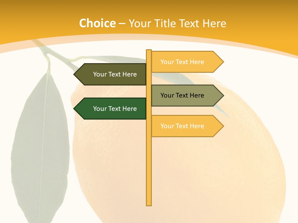 Vitamin Juicy Eat PowerPoint Template