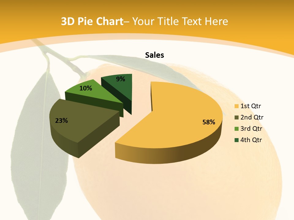 Vitamin Juicy Eat PowerPoint Template