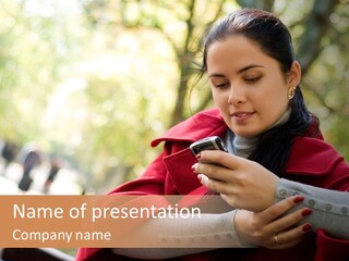 Happiness Nature Communication PowerPoint Template