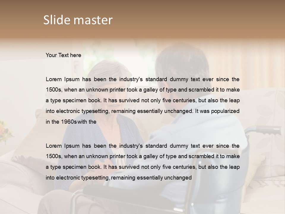 Medicare Smile Help PowerPoint Template