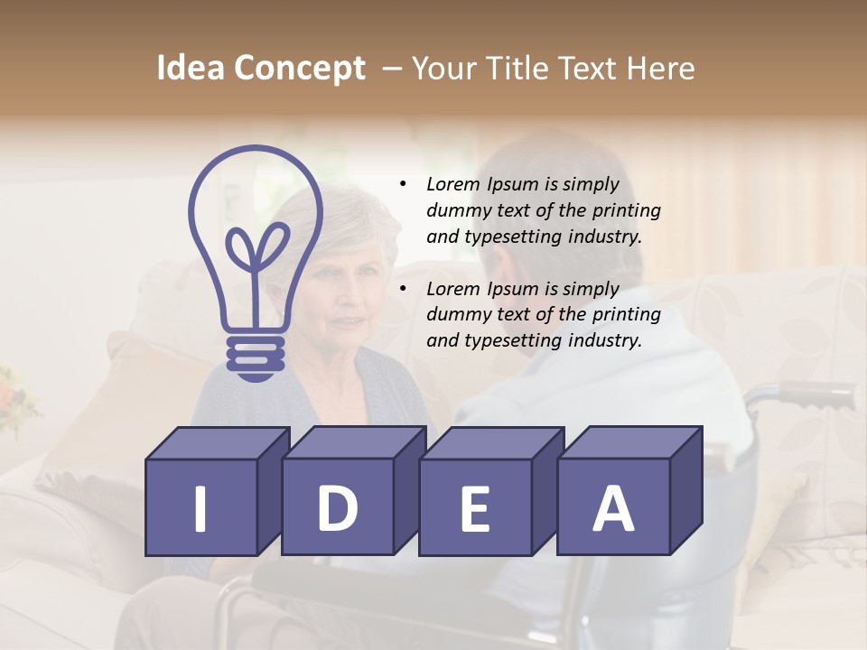 Medicare Smile Help PowerPoint Template
