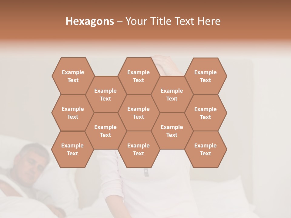 Love Couple Isolated PowerPoint Template