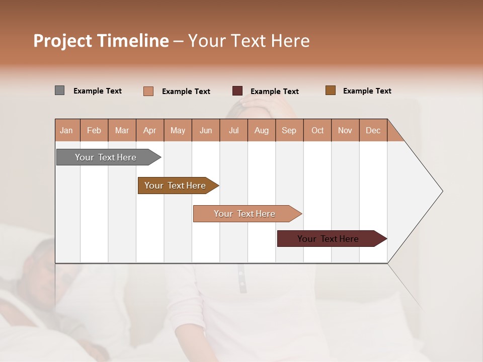 Love Couple Isolated PowerPoint Template