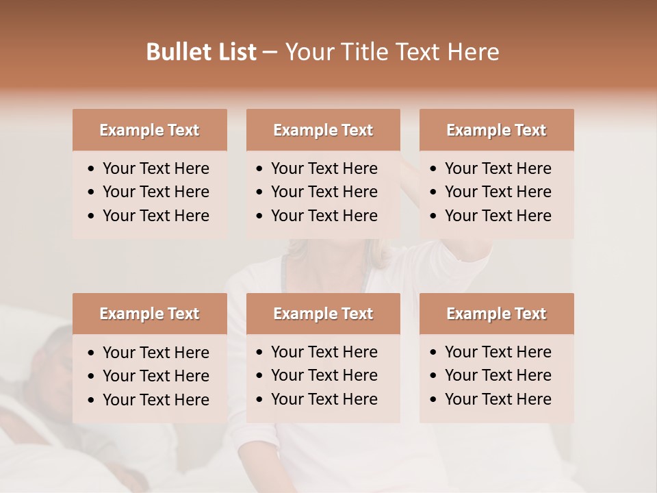 Love Couple Isolated PowerPoint Template