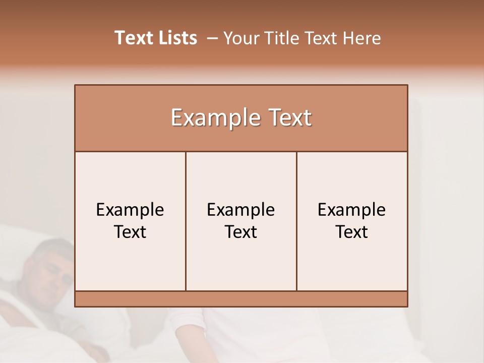 Love Couple Isolated PowerPoint Template