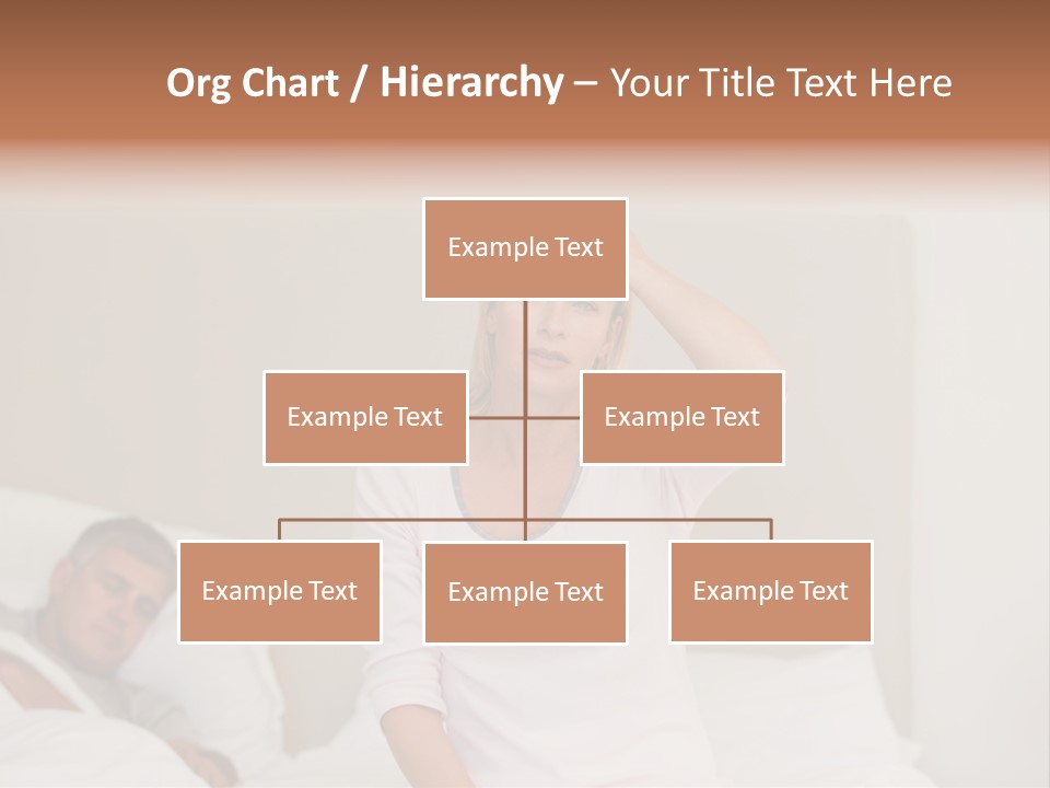 Love Couple Isolated PowerPoint Template