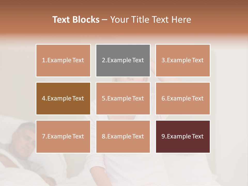 Love Couple Isolated PowerPoint Template