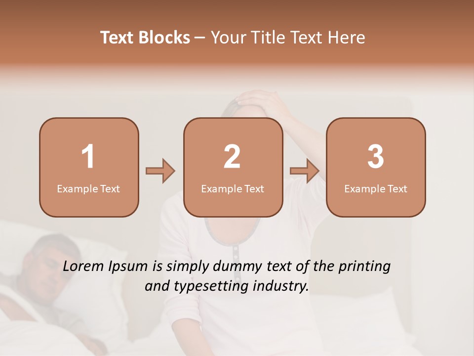 Love Couple Isolated PowerPoint Template
