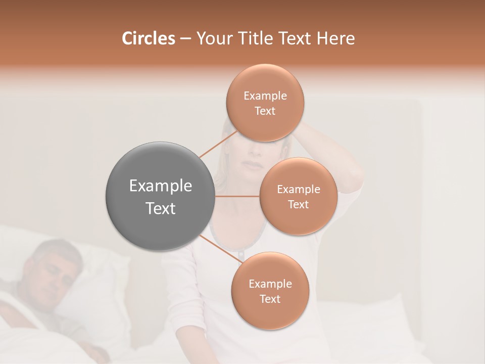 Love Couple Isolated PowerPoint Template