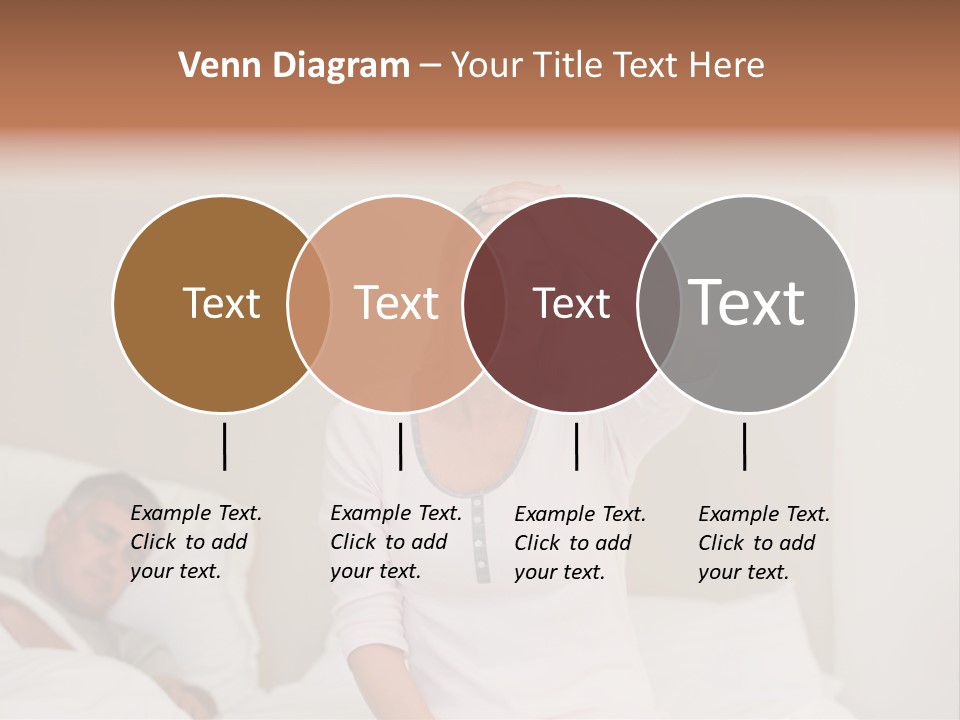Love Couple Isolated PowerPoint Template