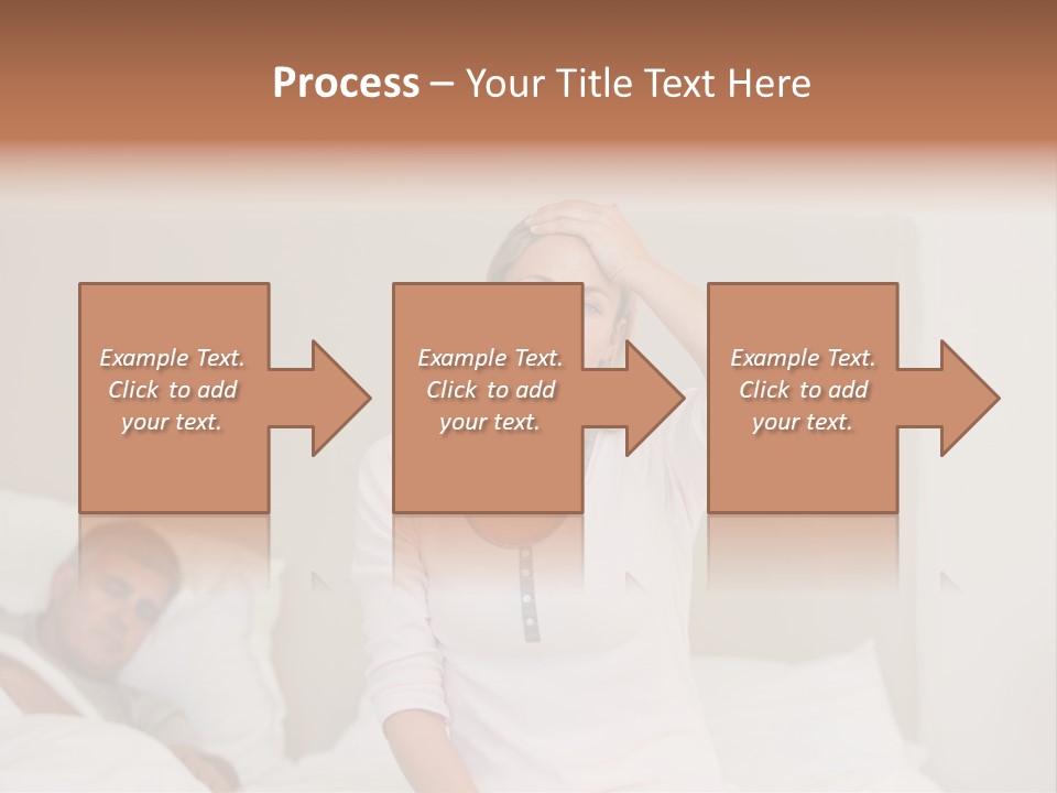Love Couple Isolated PowerPoint Template