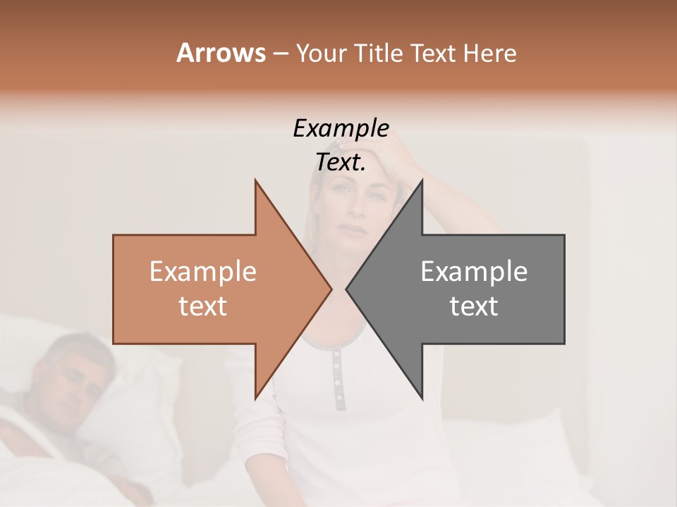 Love Couple Isolated PowerPoint Template