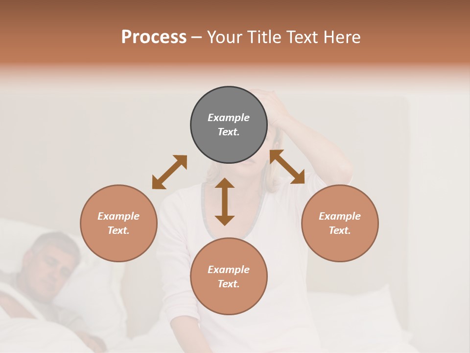 Love Couple Isolated PowerPoint Template