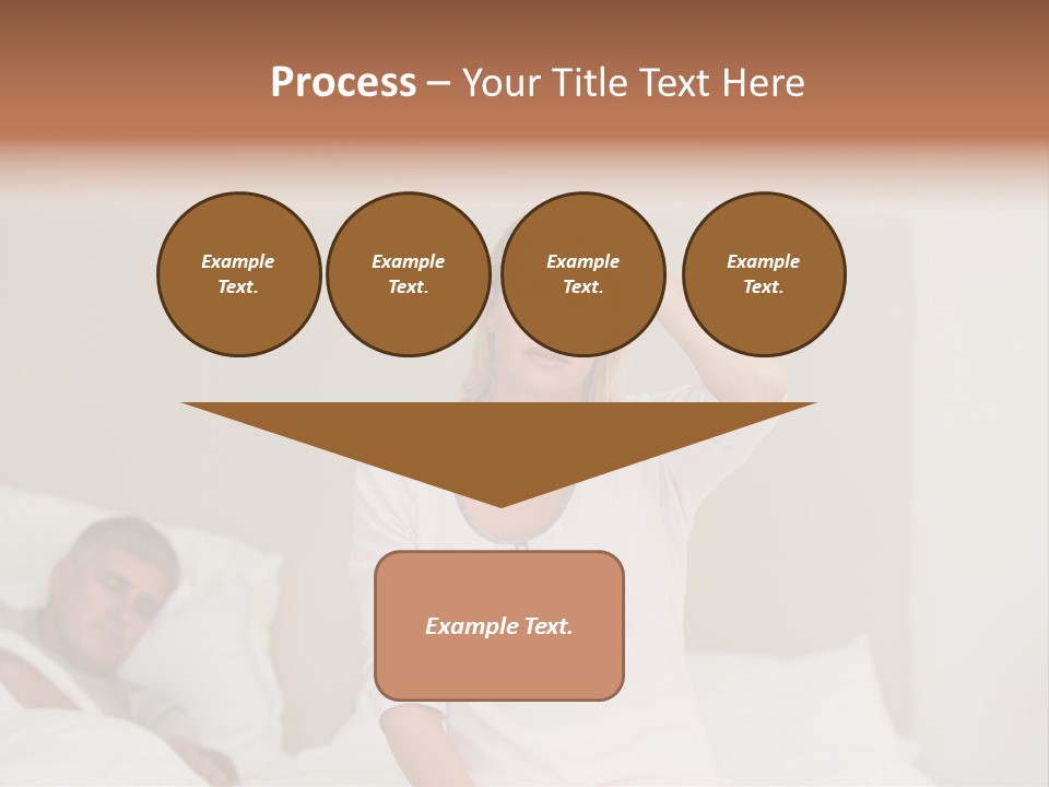 Love Couple Isolated PowerPoint Template