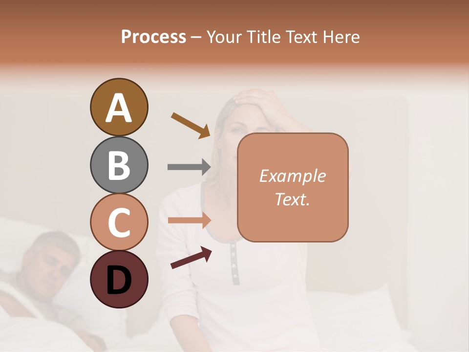 Love Couple Isolated PowerPoint Template