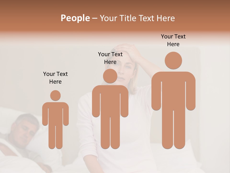 Love Couple Isolated PowerPoint Template