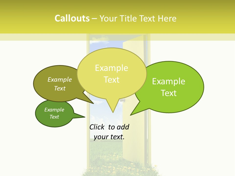 Slice Appetizer Beef PowerPoint Template