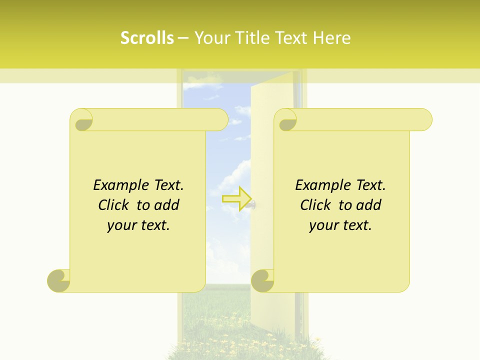 Slice Appetizer Beef PowerPoint Template