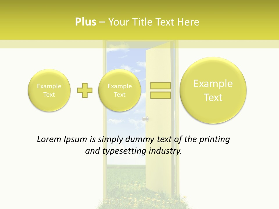 Slice Appetizer Beef PowerPoint Template