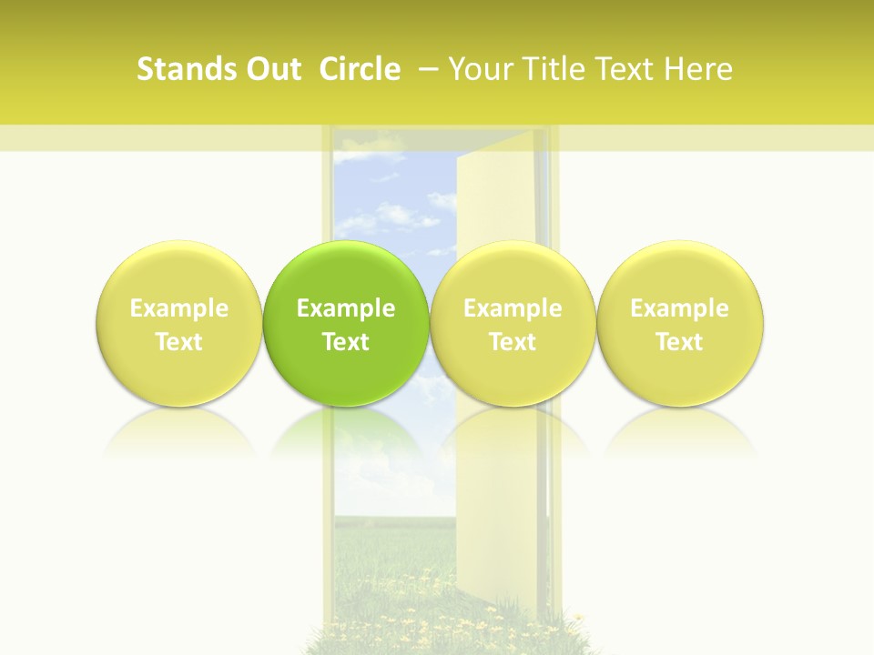 Slice Appetizer Beef PowerPoint Template