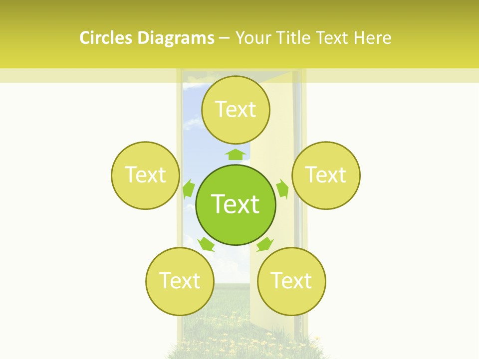 Slice Appetizer Beef PowerPoint Template