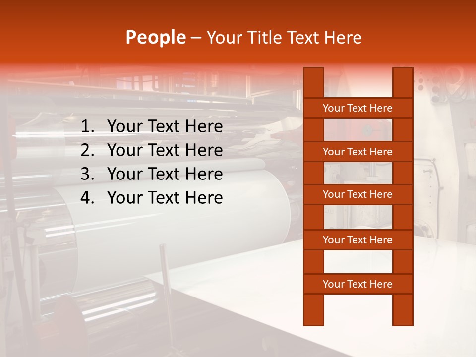 Information Rowing Large PowerPoint Template