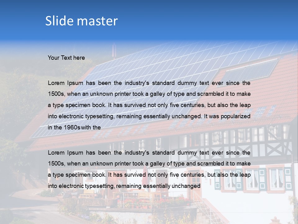 Environmental Electrical Green PowerPoint Template