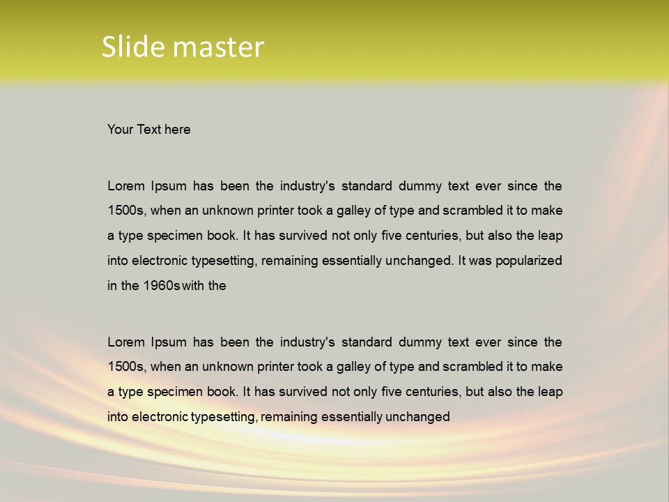 Vision Concept Idea PowerPoint Template