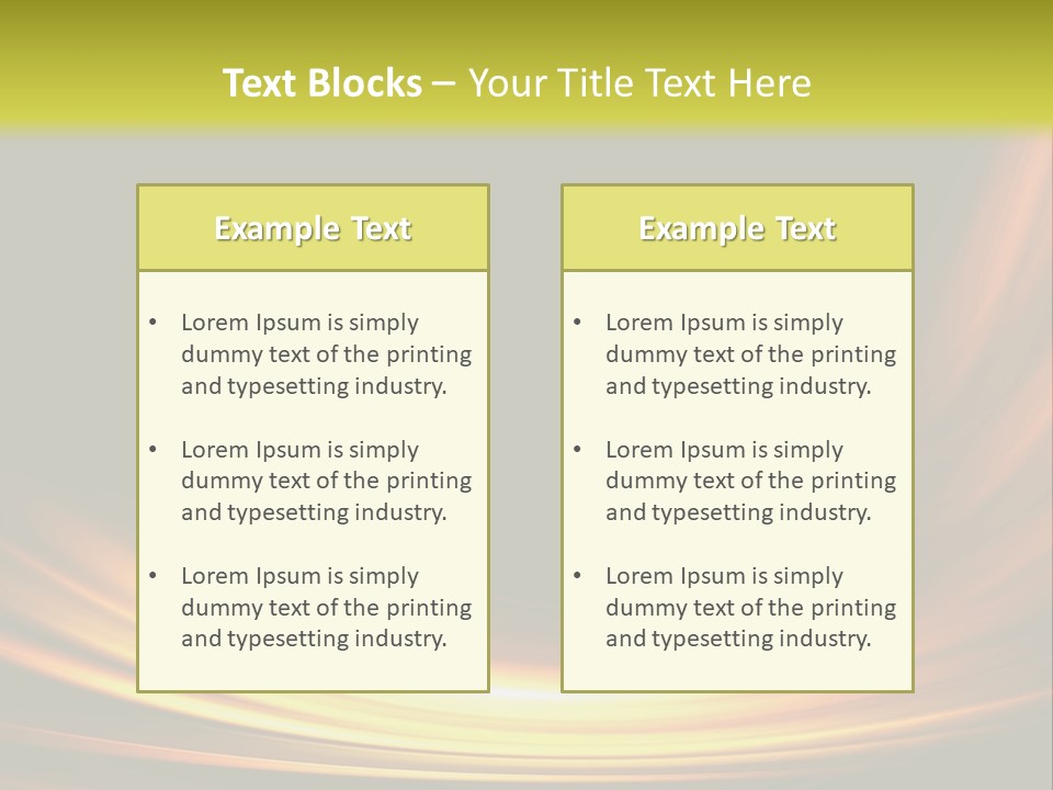 Vision Concept Idea PowerPoint Template