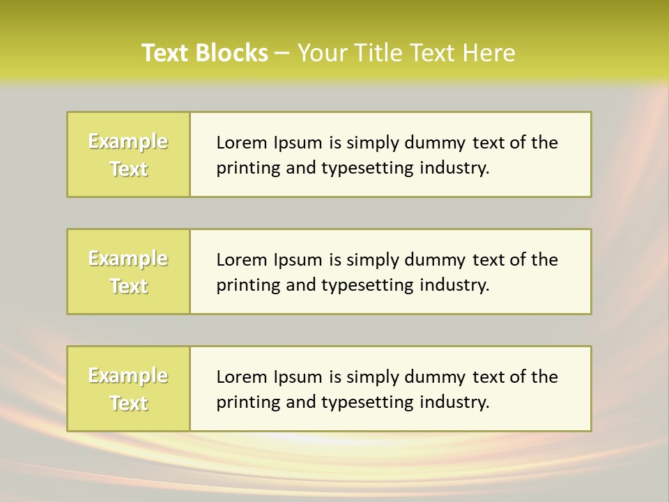 Vision Concept Idea PowerPoint Template