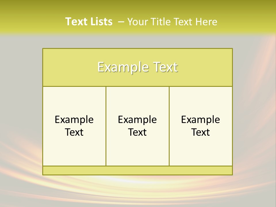 Vision Concept Idea PowerPoint Template