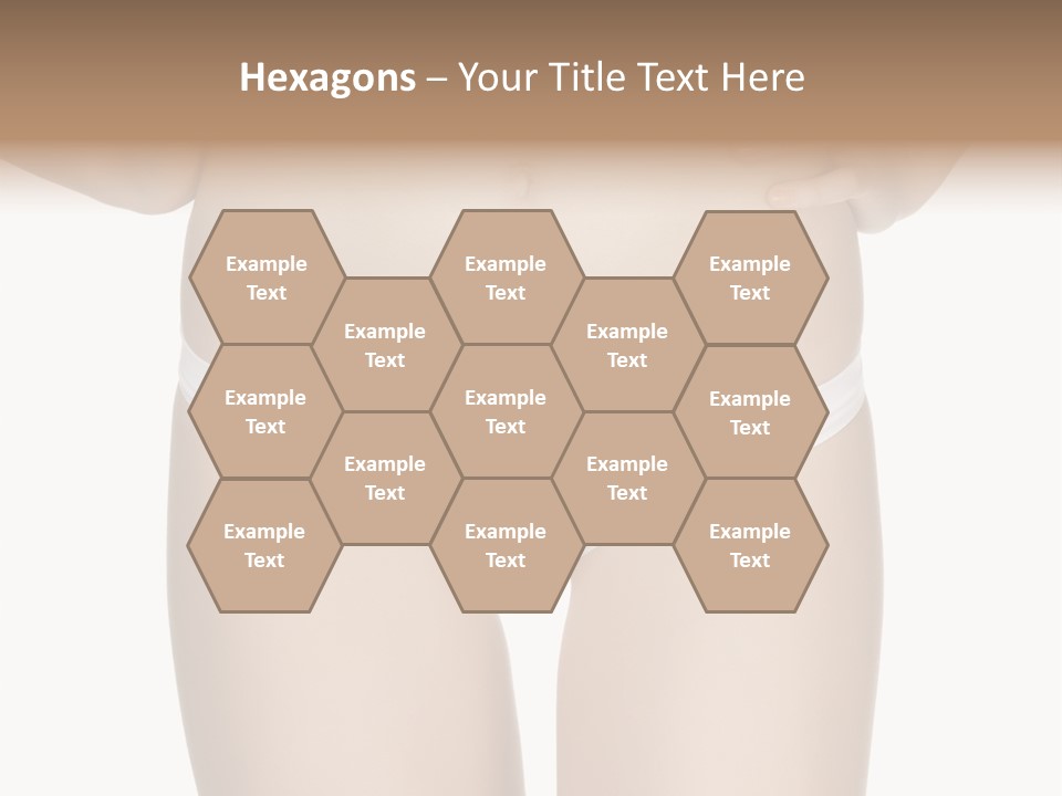 Ideal Young Girl PowerPoint Template