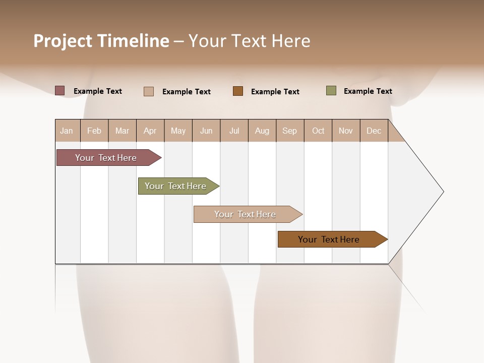 Ideal Young Girl PowerPoint Template