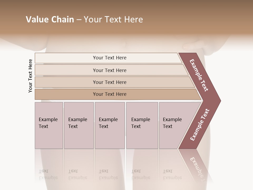 Ideal Young Girl PowerPoint Template