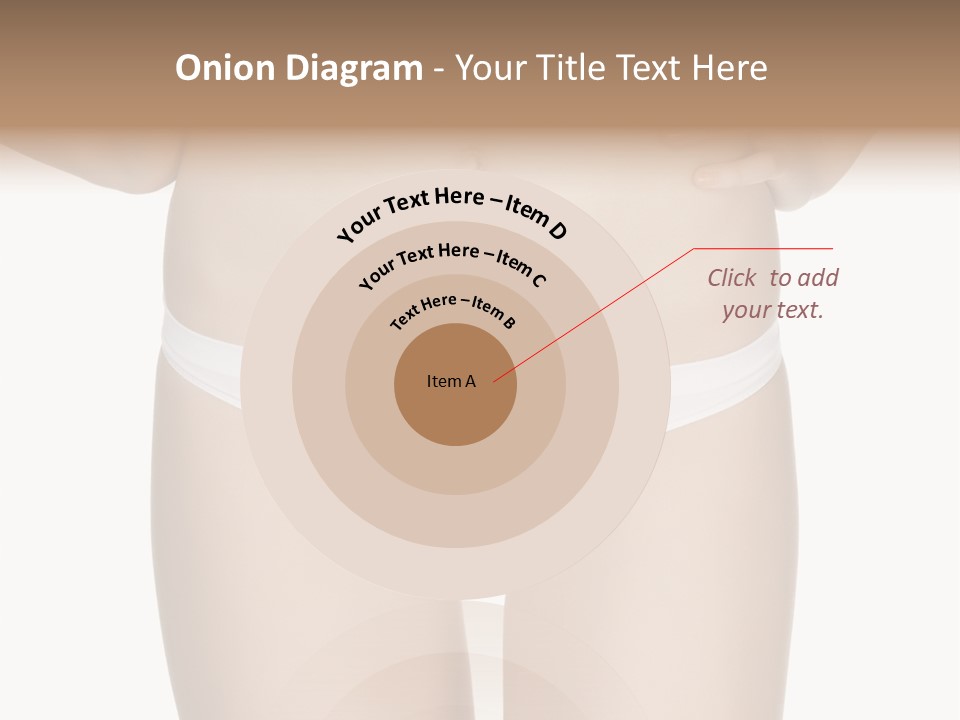 Ideal Young Girl PowerPoint Template