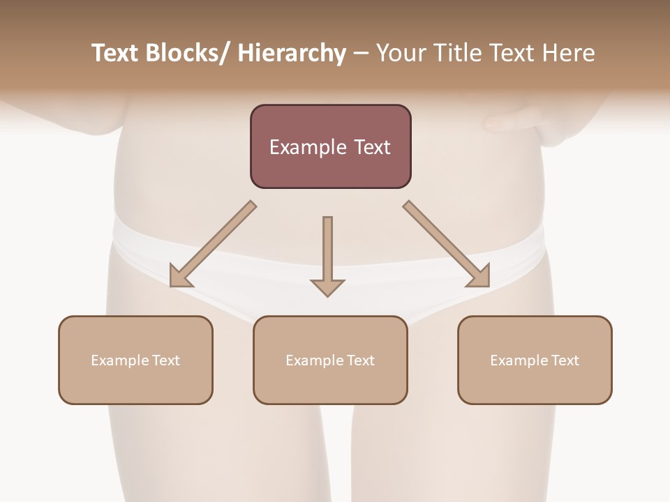 Ideal Young Girl PowerPoint Template