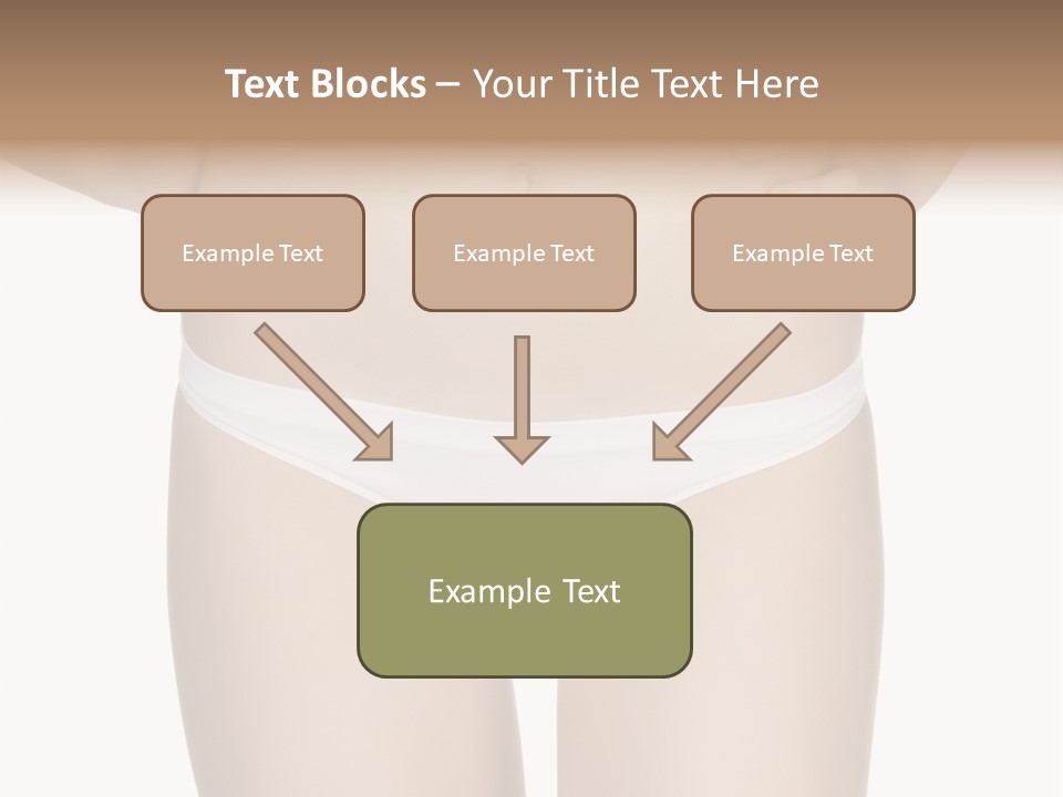 Ideal Young Girl PowerPoint Template