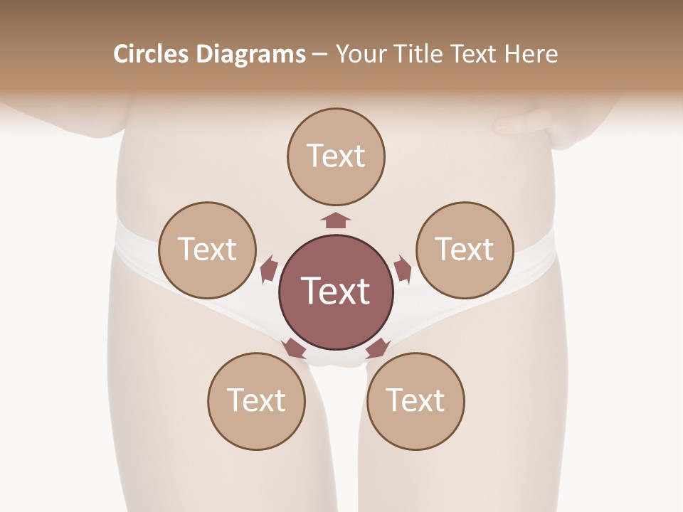 Ideal Young Girl PowerPoint Template