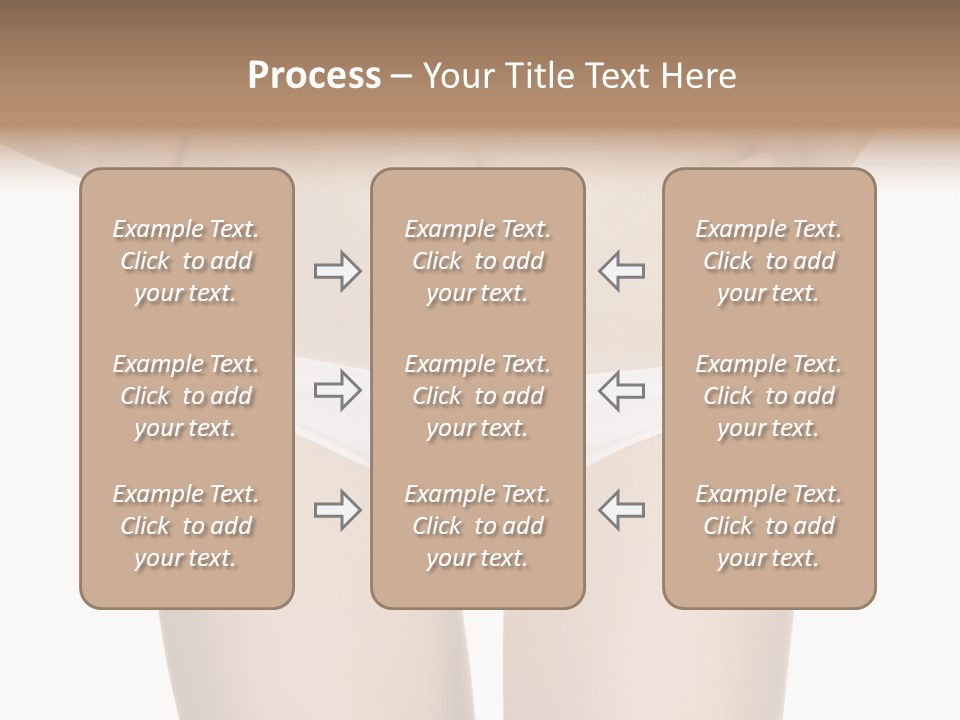Ideal Young Girl PowerPoint Template