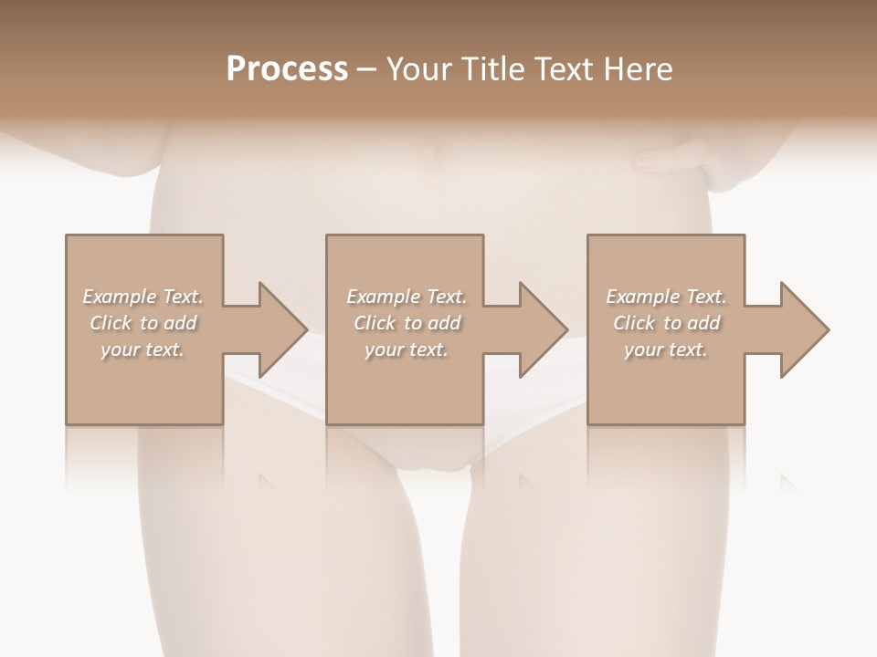 Ideal Young Girl PowerPoint Template