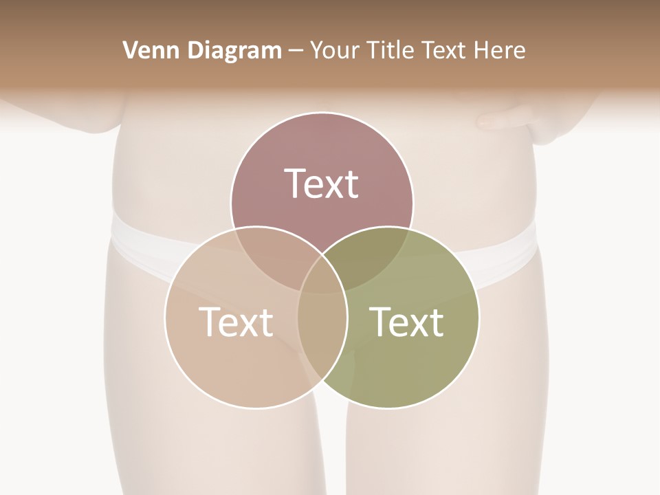 Ideal Young Girl PowerPoint Template