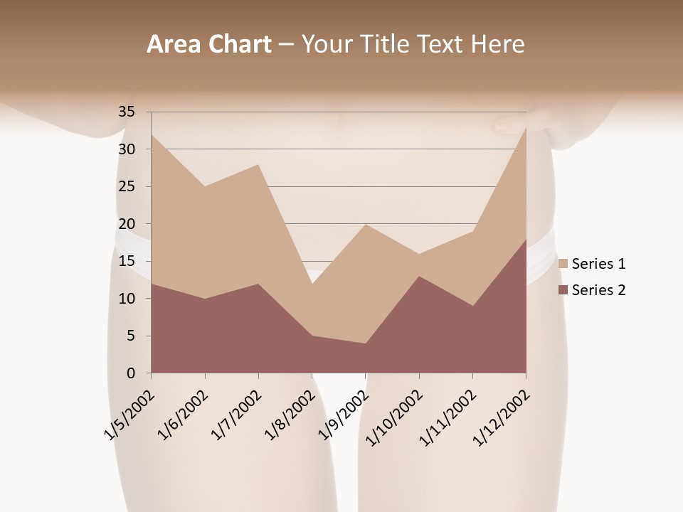 Ideal Young Girl PowerPoint Template