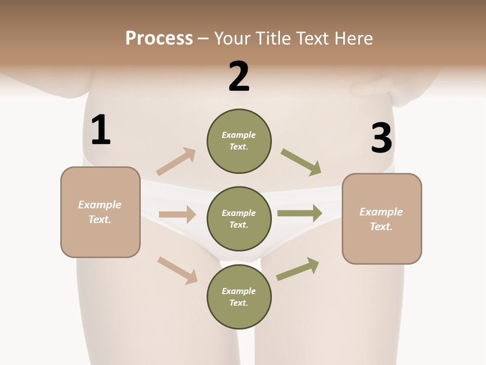 Ideal Young Girl PowerPoint Template