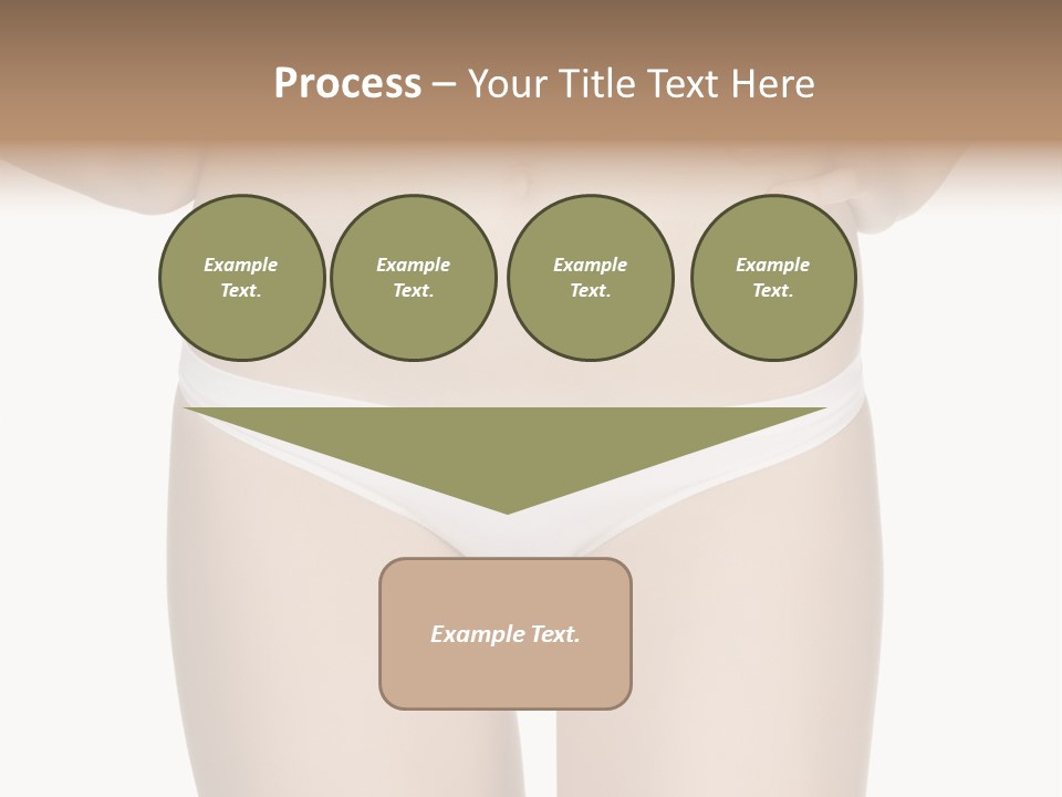 Ideal Young Girl PowerPoint Template