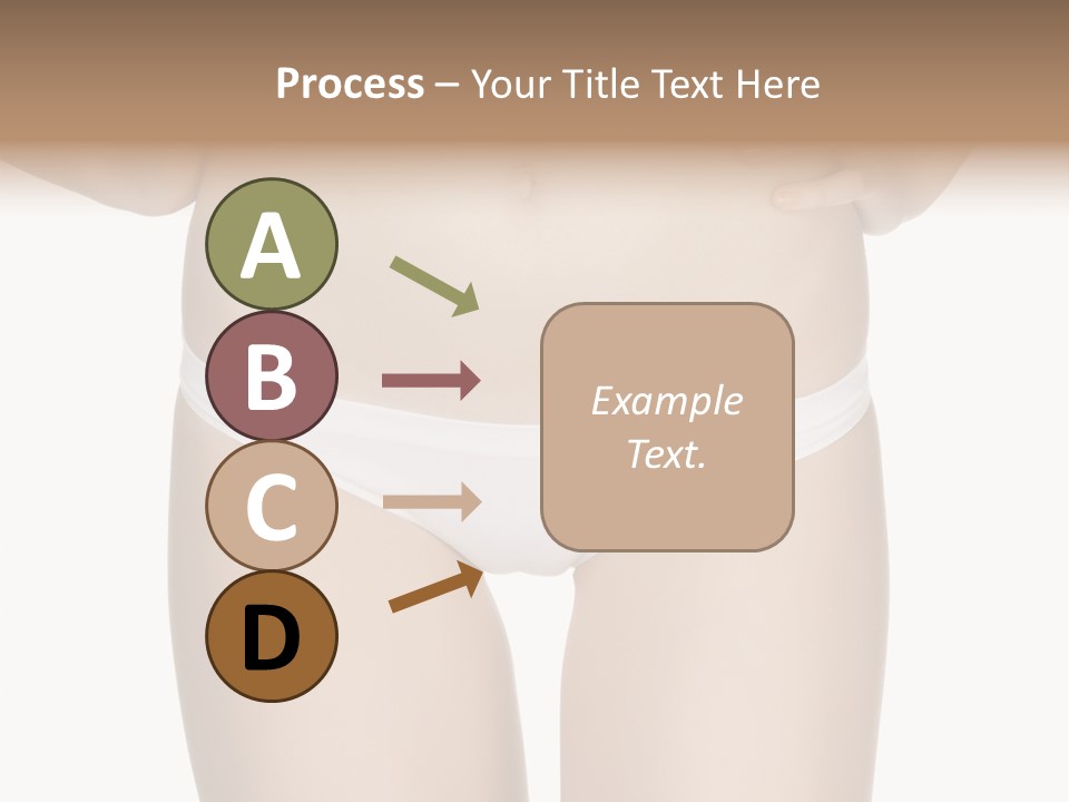 Ideal Young Girl PowerPoint Template