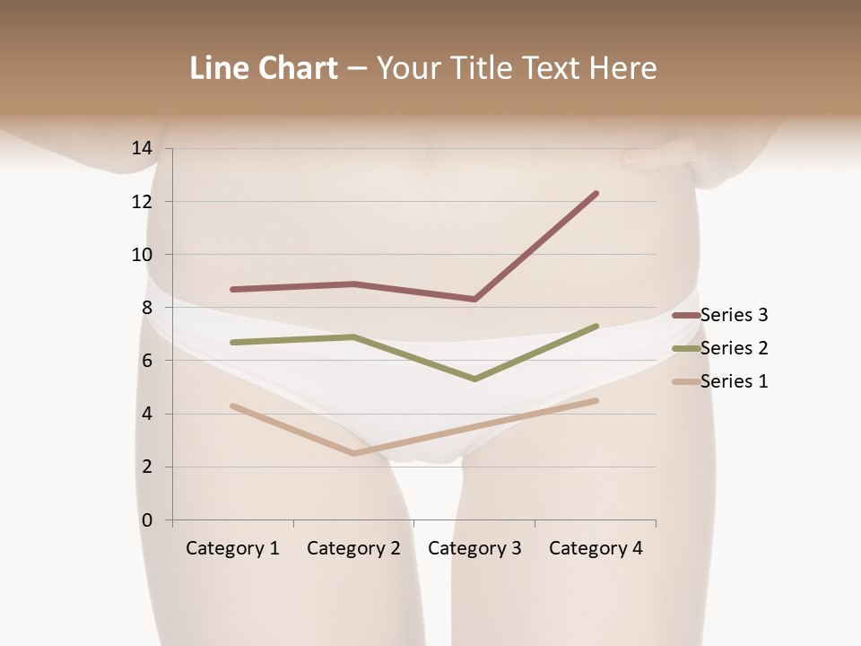 Ideal Young Girl PowerPoint Template