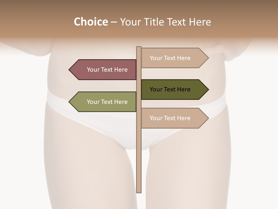 Ideal Young Girl PowerPoint Template