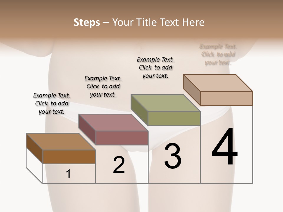 Ideal Young Girl PowerPoint Template