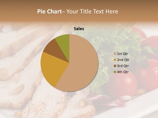 Slice Appetizer Beef PowerPoint Template