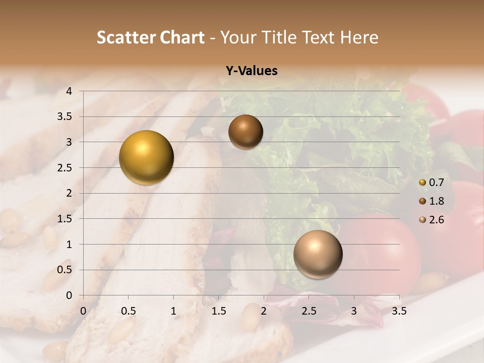 Slice Appetizer Beef PowerPoint Template